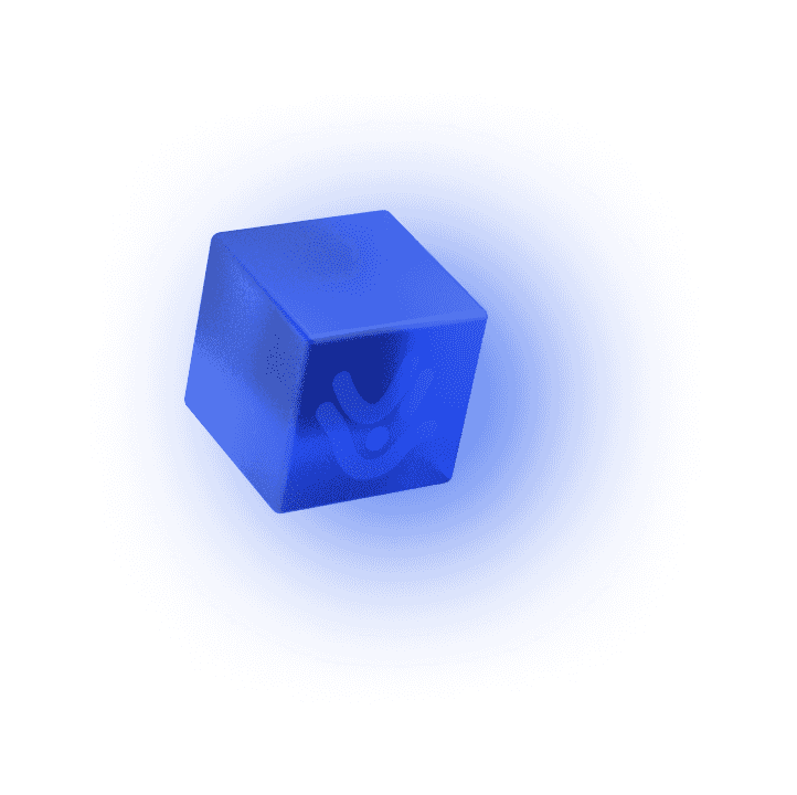 Cube Blue 1